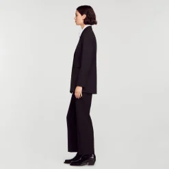 Manteaux|Costumes*SANDRO Veste De Costume Noir