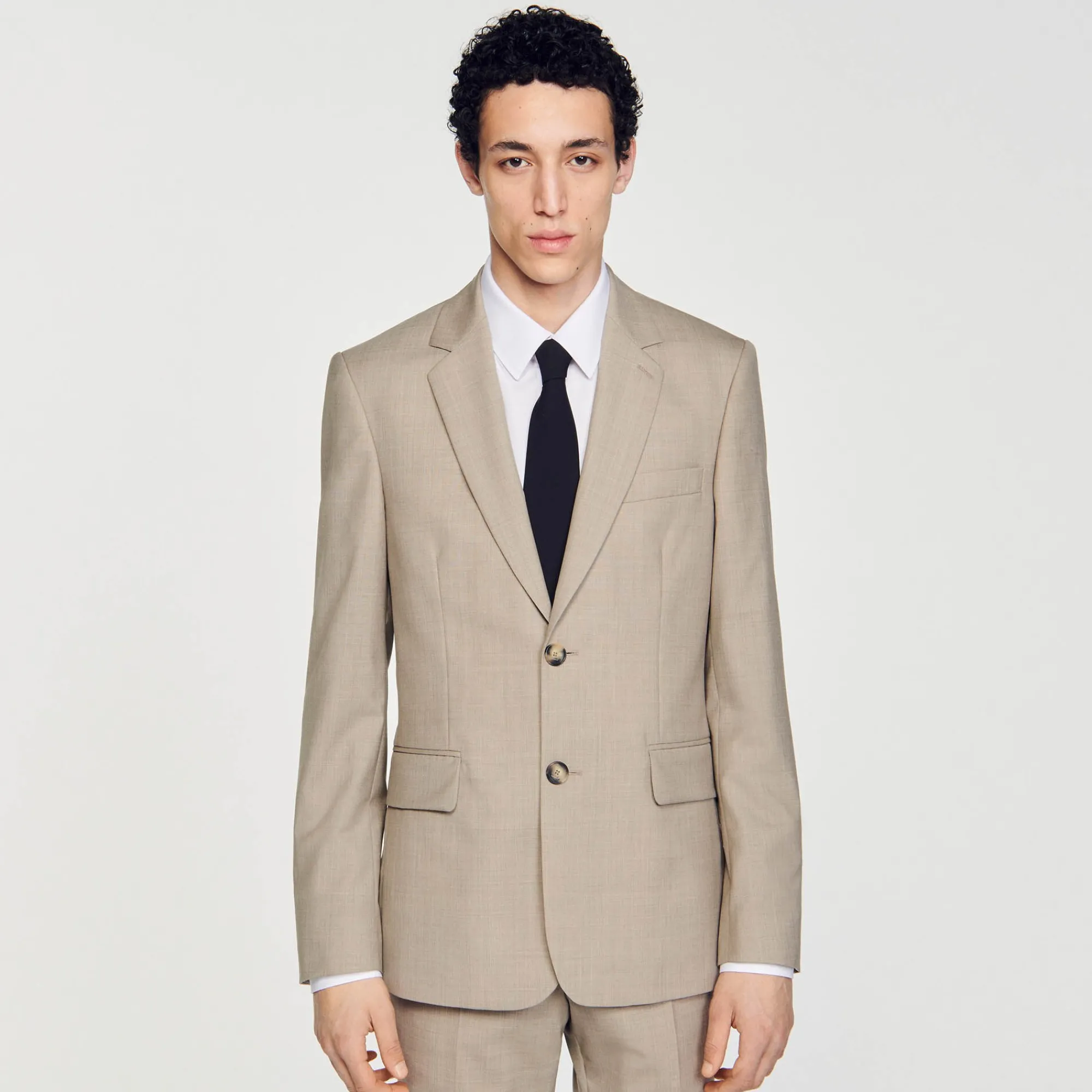 Costumes & Smokings|Vestes*SANDRO Veste De Costume Taupe
