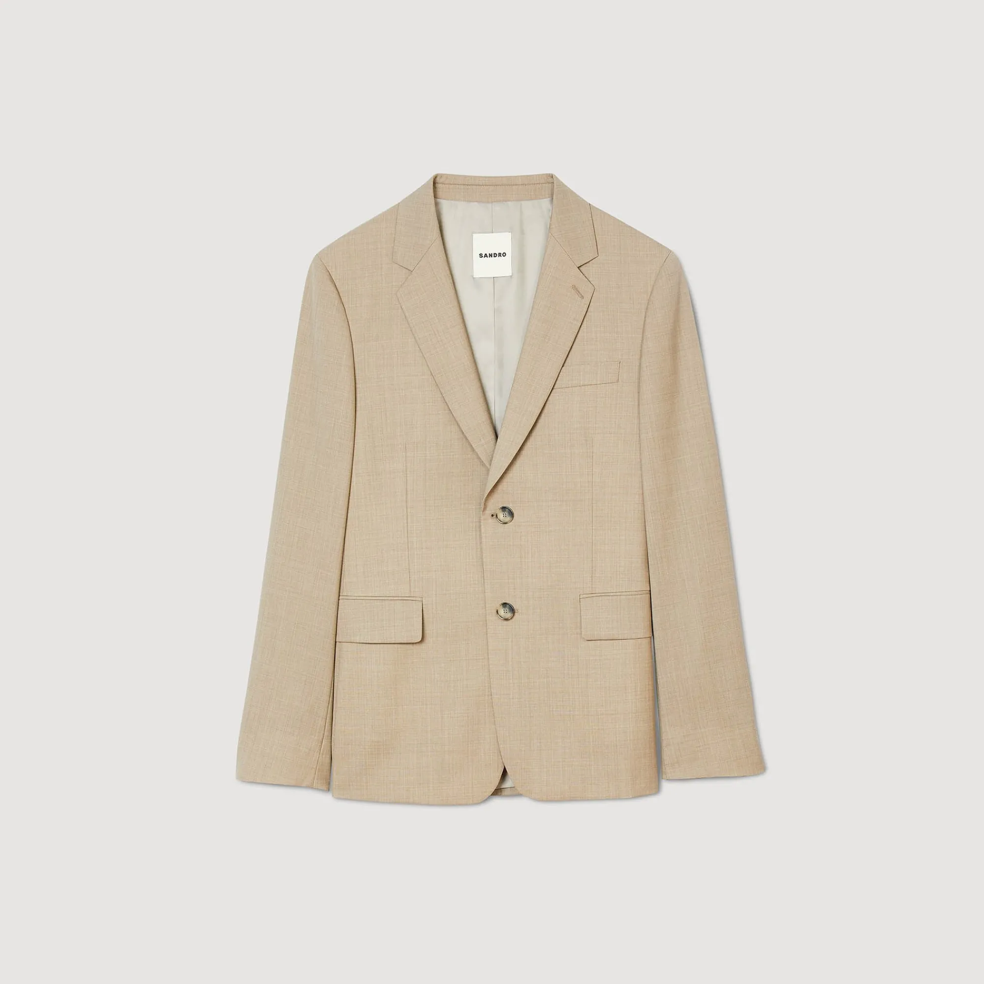 Costumes & Smokings|Vestes*SANDRO Veste De Costume Taupe