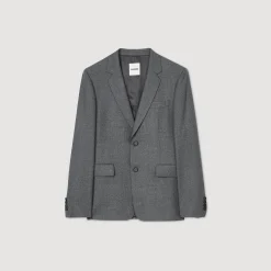 Costumes & Smokings|Vestes*SANDRO Veste De Costume Gris