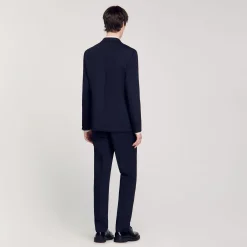 Costumes & Smokings|Vestes*SANDRO Veste De Costume Marine