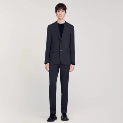 Costumes & Smokings|Vestes*SANDRO Veste De Costume Gris