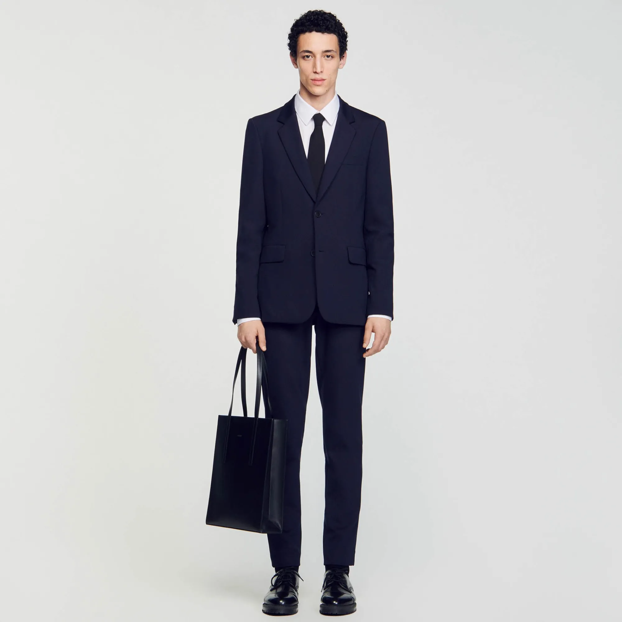 Costumes & Smokings|Vestes*SANDRO Veste De Costume En Jersey Marine