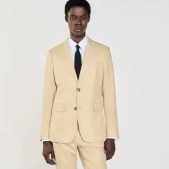 Costumes & Smokings|Vestes*SANDRO Veste De Costume En Lin Beige