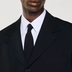 Costumes & Smokings|Vestes*SANDRO Veste De Costume Oversize Noir