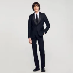 Costumes & Smokings|Vestes*SANDRO Veste De Smoking Noir