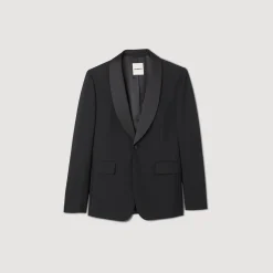 Costumes & Smokings|Vestes*SANDRO Veste De Smoking Noir