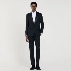 Costumes & Smokings|Vestes*SANDRO Veste De Smoking Noir