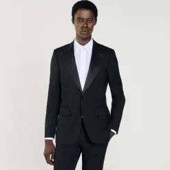 Costumes & Smokings|Vestes*SANDRO Veste De Smoking Noir