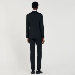 Costumes & Smokings|Vestes*SANDRO Veste De Smoking Noir